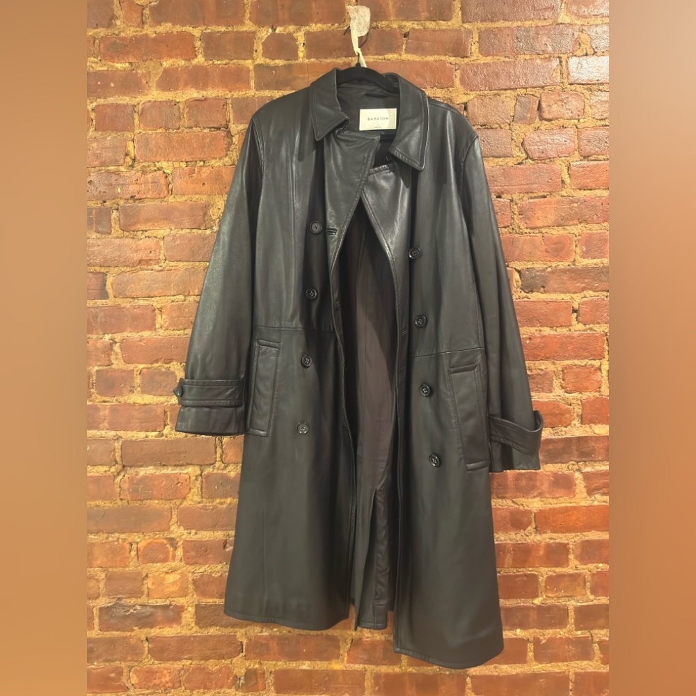 Babaton Floyd Leather Trench
